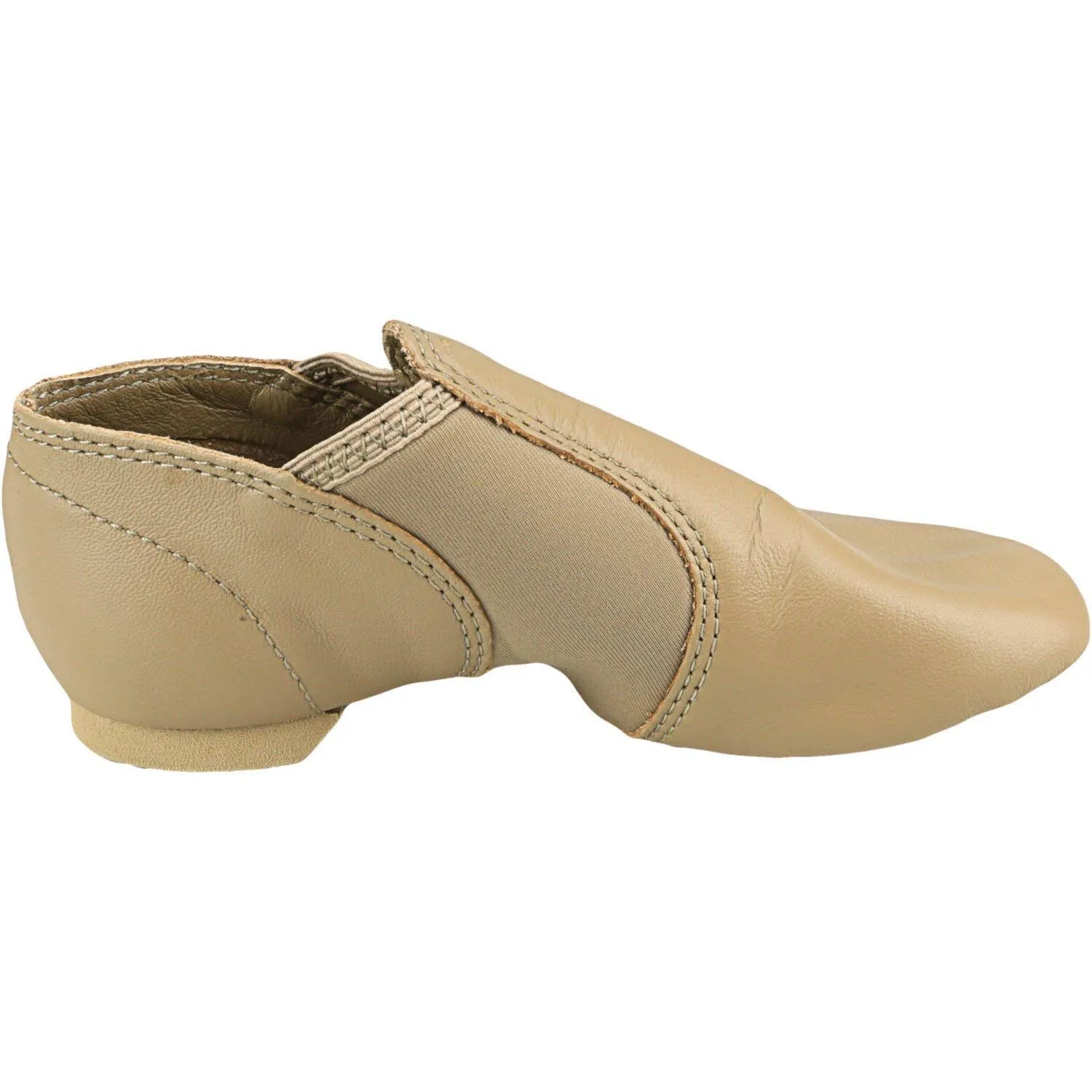 Capezio girls E Series EJ2C Jazz Slip On Caramel 13.5 M US Little Kid